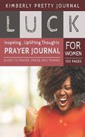 Luck Prayer Journal for Women