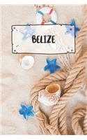 Belize: Ruled Travel Diary Notebook or Journey Journal - Lined Trip Pocketbook for Men and Women with Lines