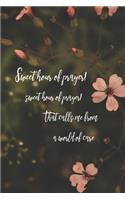 Sweet Hour of Prayer Journal