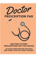 Doctor Prescription Pad Paper