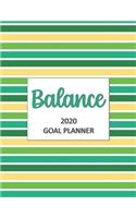 Balance 2020 Goal Planner