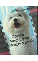 Canine Heat Cycle Record Book