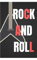 Rock and Roll: Rock and Roll 120 White Pages- Notebook, Journal, Writing Journal. to Write Your Notes