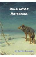 Wild Wolf Notebook (Journal/Notebook) (Journal Diary): 6 X 9 Inches Journal Notebook Planner with 120 Pages of Lined Paper for Nature Lovers