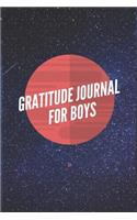 Gratitude Journal for Boys