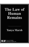 The Law of Human Remains
