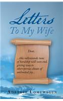 Letters to My Wife