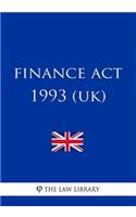 Finance ACT 1993