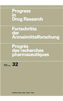 Progress in Drug Research / Fortschritte Der Arzneimittelforschung / Progrès Des Recherches Pharmaceutiques