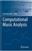 Computational Music Analysis