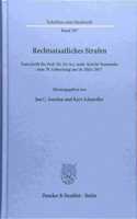 Rechtsstaatliches Strafen