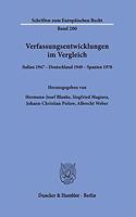 Verfassungsentwicklungen Im Vergleich