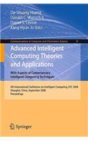 Advanced Intelligent Computing Theories and Applications