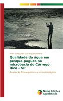 Qualidade da água em pesque-pagues na microbacia do Córrego Rico - SP