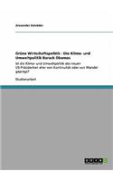 Grüne Wirtschaftspolitik - Die Klima- und Umweltpolitik Barack Obamas