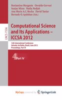 Computational Science and Its Applications -- ICCSA 2012