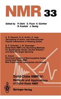 Solid-State NMR IV Methods and Applications of Solid-State NMR