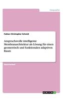 Anspruchsvolle intelligente Membranarchitektur als Lösung für einen geometrisch und funktionalen adaptiven Raum