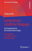 Geisteswissenschaftliche Pädagogik