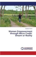 Women Empowerment Through Micro Credit