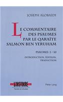 Le Commentaire Des Psaumes Par Le Qaraïte Salmon Ben Yeruham