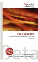 Thue Equation: (English)