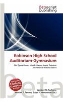 Robinson High School Auditorium-Gymnasium: (English)