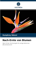 Nach-Ernte von Blumen
