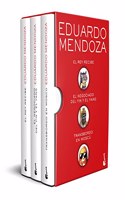 Estuche Eduardo Mendoza: El rey recibe / El negociado del yin y el yang / Transbordo en Moscu