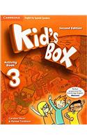 Kid's Box for Spanish Speakers Level 3 Activity Book with CD ROM and My Home Booklet