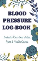 BLOOD PRESSURE LOG BOOK