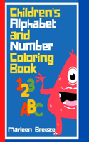 Children's Alphabet and Numbers Coloring Book