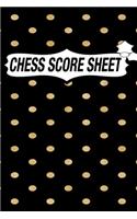 Chess Score Sheet