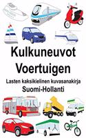 Suomi-Hollanti Kulkuneuvot/Voertuigen Lasten kaksikielinen kuvasanakirja