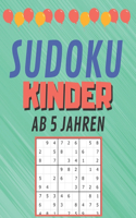 Sudoku Kinder AB 5 JAHREN: 200 Sudoku-Rätsel - Gezielt Merkfähigkeit und logisches Denken verbessern 9x9 (21.59 x 27.94 ) - für Mädchen und Jungen