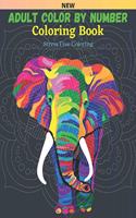 Adult Color By Number Coloring Book Stress Free Coloring