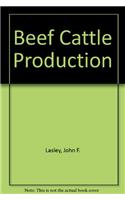 Beef Cattle Production
