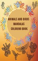 Animals and Birds Mandalas Coloring Book