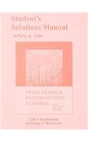 Student Solutions Manual for Prealgebra and Introductory Algebra