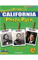 Famous People from California Photo Pack