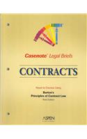 Casenote Legal Briefs: Contracts, Keyed to Burton's Principles of Contract Law, 3rd Edition