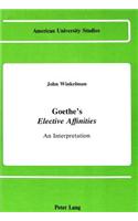 Goethe's Elective Affinities