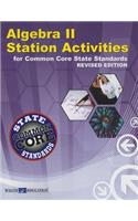 Algebra II Station Activities for Common Core State Standards