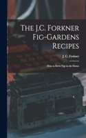 J.C. Forkner Fig-gardens Recipes; How to Serve Figs in the Home