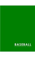 Baseball Scorekeeper Book