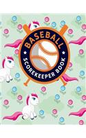 Baseball Scorekeeper Book