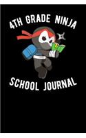 4th Grade Ninja School Journal