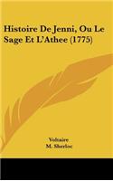 Histoire de Jenni, Ou Le Sage Et L'Athee (1775)