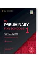 B1 Preliminary for Schools 1 for the Revised 2020 Exam Student's Book with Answers with Audio with Resource Bank: (PET Practice Tests)