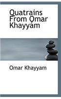 Quatrains from Omar Khayyam